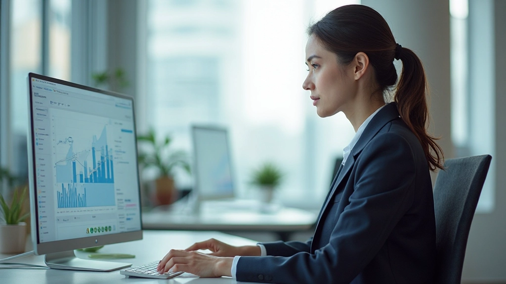 Специалист по данным создает информационную панель с метриками и индикаторами KPI